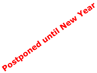 Postponed until New Year